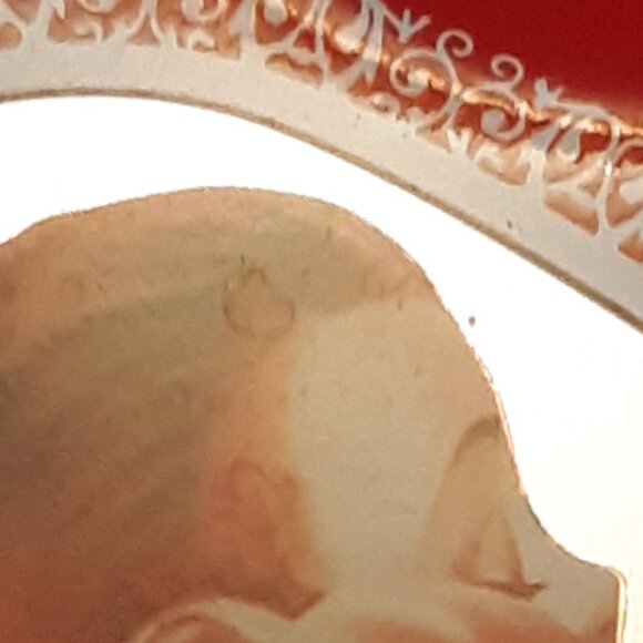 2001 Hershey's Kisses Heart Shape Cannister Tin 4" Preowned Valentines Day - Picture 3 of 15